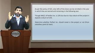 Foreign Direct Investments FDI Important Questions and Solutions Q7  CA Final SFM [upl. by Oneill]