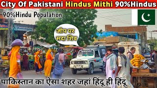 Pakistani Hindu City Mithi 90 Hindu PopulationTour Of Pakistani Hindu CityGyan Teekmani [upl. by Fira]