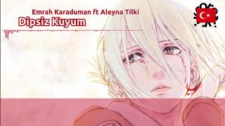 Nightcore Dipsiz Kuyum  Emrah Karaduman ft Aleyna Tilki English Translation [upl. by Yorle219]