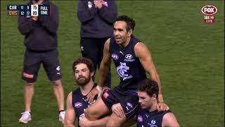 Eddie Betts  Carried off after his 350th amp final AFL game [upl. by Jentoft]