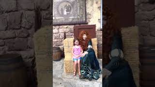 Merida meets Merida  Disney Magic Kingdom [upl. by Wilcox]