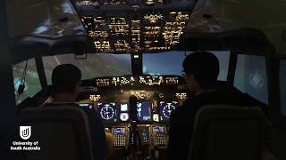 UniSA 737 simulator [upl. by Mahgirb]