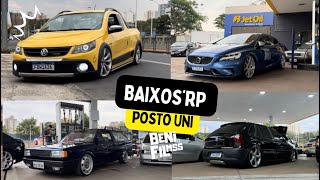 Encontro de carros rebaixados Baixos RP posto Uni [upl. by Ecarret628]