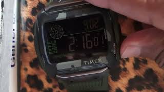 Time setting digital Timex watch [upl. by Obel432]