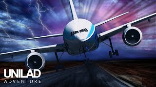 Scary Plane Landings In Stormy Weather 🛩 😬  UNILAD Adventure [upl. by Asiulairam]