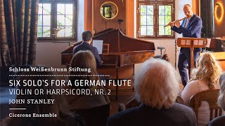 John Stanley Solo for a German Flute Op 4 Nr 2 [upl. by Yvi59]