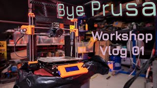 BYE Prusa LTT Screwdriver Voron V0 MiniAfterSherpa  Workshop Vlog 01 [upl. by Paterson]