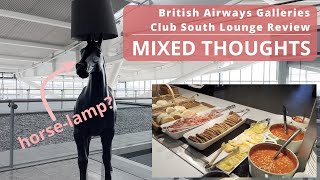 British Airways Galleries Club South Lounge Heathrow Terminal 5  Lounge Review  4K [upl. by Yaeger233]