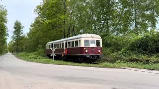 Triebwagen quotEsslingenquot von Stadthagen nach Rinteln am 27April 2024 [upl. by Doowle]