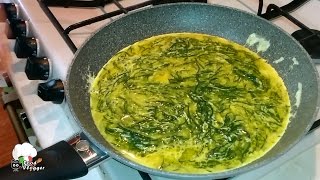 FRITTATA DI AGRETTI BARBA DEI FRATI SENAPE DEI MONACI LISCHI ROSCANO  FoodVlogger [upl. by Aillil]