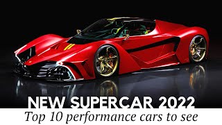 10 Upcoming Supercars for 20222023 MY Review of News Rumors and Estimated Prices [upl. by Hodosh]