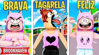 Roblox  A CADA MINUTO MUDAMOS DE HUMOR no BROOKHAVEN [upl. by Alrahs]