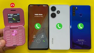 i17pro Calling infinix Hot 30i  Honor X7a  Blackview A80 Incoming Call amp Timer [upl. by Ahcire217]