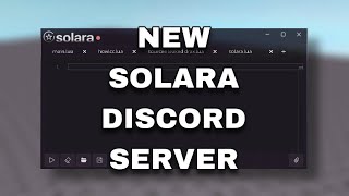 new SOLARA discord server  in desc [upl. by Badger]