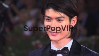 Haruma Miura at the Harlock Space Pirate Red Carpet in [upl. by Nospmis558]