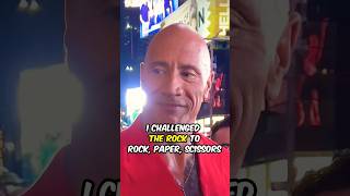 quotI Challenged ROCK to Rock Paper Scissors… and THIS Happened 😱quot 25M [upl. by Ordnael456]