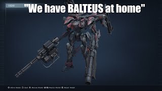 balteus every day until armored core 7 is announced day 37 Balteus at home edition [upl. by Madea]