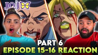 JOLYNE VS WESTWOOD WAS TO GOOD  JoJo’s Bizarre Adventure Stone Ocean Episode 1516 Reaction [upl. by Enetsirk]