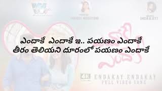 endakay endakay song lyrics in telugu  warangal tunes  lyrical box channel [upl. by Htebizile835]