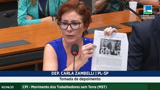 ZAMBELLI DENUNCIA MST E PT NA JUSTIÇA [upl. by Boylan]