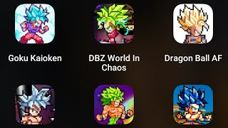 Goku KaiokenDBZ World In ChaosDragon Ball AFInstinto Superior Fighter Z OriginalZ DB Heroes V2 [upl. by Danforth]