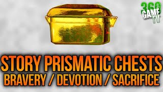 Three Story  Campaign Prismatic Chests Guide  Facet of Bravery  Devotion  Sacrifice  Destiny 2 [upl. by Sungam352]