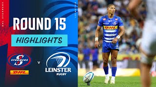 DHL Stormers v Leinster  Instant Highlights  Round 15  URC 202324 [upl. by Aihsirt]