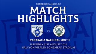 Highlights  Tonbridge Angels 1 Salisbury 0  310824 [upl. by Entroc]