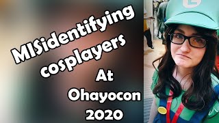 Misidentifying cosplayers at Ohayocon 2020 [upl. by Nannerb992]