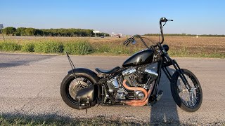 Harley bobber frame off restoration part 1 [upl. by Nah289]