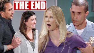 Brooke angry because Ridge broke up Taylor was stabbed to death The Bold and The Beautiful Spoilers [upl. by Anowahs830]