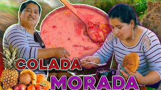 Preparé la mejor colada morada por el día de los difuntos no se imaginan con quienes compartí [upl. by Piks672]