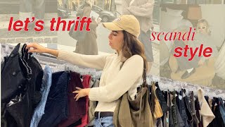 the coolest fall pieces come thrift with me  thrift haul at the end 🤎 [upl. by Ping]