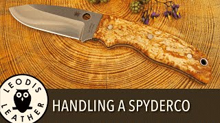 Making a Spyderco Mule Knife Handle [upl. by Jemma598]