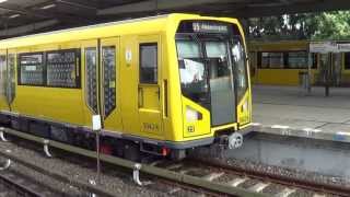 UBahn Berlin  UBahnhof BiesdorfSüd U5 HD 1080p [upl. by Atat825]