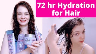 LOréal Elvive Hydra Hyaluronic Acid Range  REVIEW tested on fine wavy hair [upl. by Birdella]