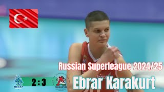 Russian Superleague 202425 R6 Lokomotiv Kaliningrad vs DinamoMetar Ebrar Karakurt [upl. by Essam465]