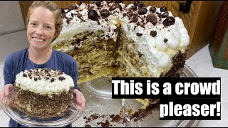 Tiramisu Cake  My Great British Baking Show Recipe Challenge [upl. by Zingale]