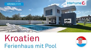 HR26031171   Ferienhaus mit Pool Stinjan Istrien Kroatien [upl. by Perrin306]