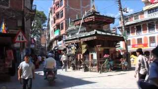 Walking the Streets of Kathmandu Nepal [upl. by Galanti899]