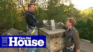 How to Install a Chimney Liner and Damper  This Old House [upl. by Caines]