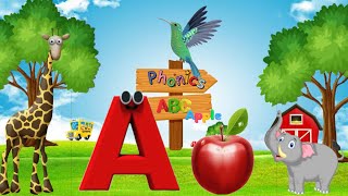 ABC Phonics Song  Learn the Alphabet with Fun Phonics for Kids [upl. by Lourie]