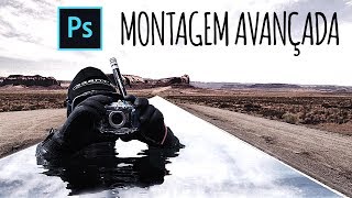 COMO FAZER Montagem de Fotos profissional no Photoshop CC 2018  Curso de Photoshop [upl. by Amadas]