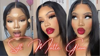 Classic Soft Matte  Red Lip Makeup Tutorial ❤️  Super Detailed  Beginner Friendly [upl. by Anissej]