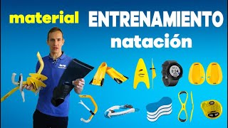 Material de natación 2 accesorios BÁSICOS de ENTRENAMIENTO [upl. by Leimaj]