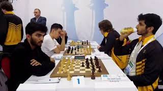 Gukesh 2794 vs Vidit 2726  European Chess Club Cup 2024  R7 [upl. by Schalles]