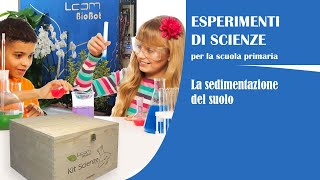 Esperimenti di Scienze La sedimentazione del suolo [upl. by Anon]