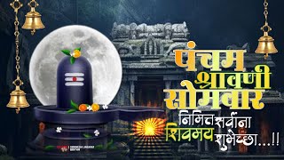 पंचम श्रावण सोमवार स्टेटस  Shravan Somvar WhatsApp Status  Shravan Somvar Status  Mahadev Status [upl. by Maybelle]