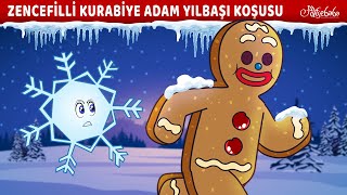 Zencefilli Kurabiye Adam Yılbaşı Koşusu🎄 Adisebaba Masallar [upl. by Jaquith]