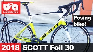 2018 Scott Foil 30 This bike knows how to pose [upl. by Akselav]